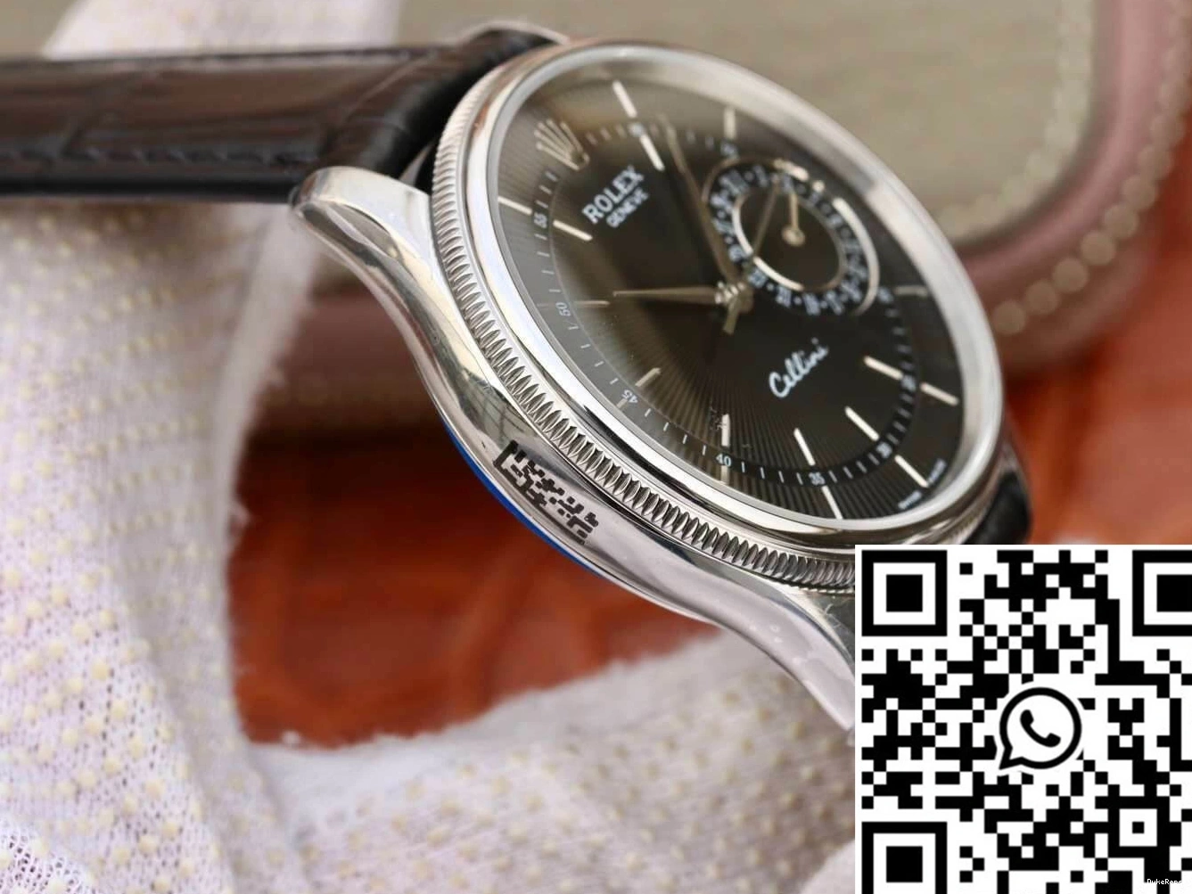 50519 Rolex MKS Date Factory Celini Black Dial 1116